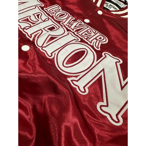 Kobe Bryant Men's Headgear Classics Lower Merion High School Satin Jacket - Picture 3 of 6